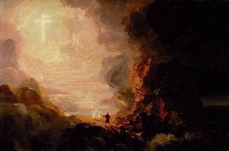Thomas Cole The Pilgrim of the Cross at the End of His Journey